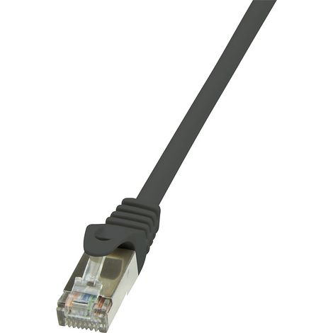 LogiLink 2m Cat.5e U/UTP RJ45 cable de red Negro Cat5e U/UTP (UTP)