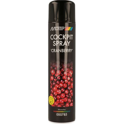 Produit nettoyant - Pour intérieur de voiture - Parfum cranberry - MoTip - 600ml