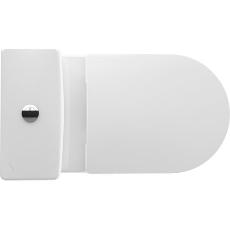 Combinaison WC sur pied LAUFEN PRO profonde 6 l évacuation horizontale antibactérienne avec LCC