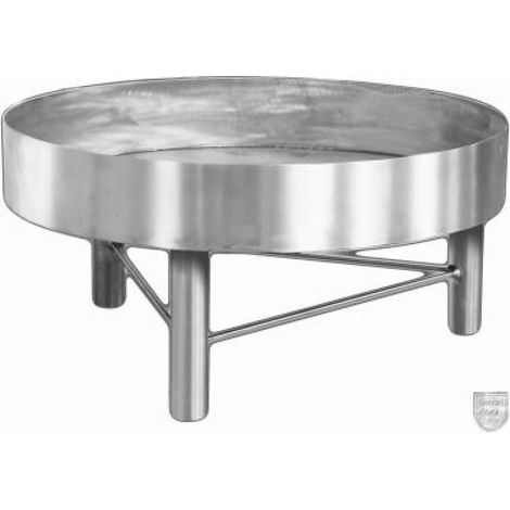 Schneider Feuerstelle aus Edelstahl ca. Ø 55 cm Schwenkgrill Schwenker
