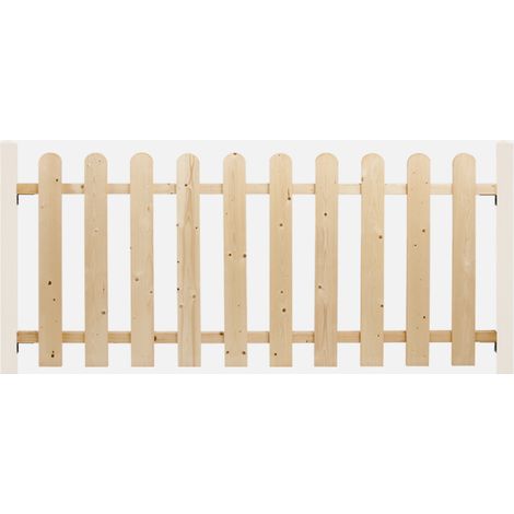Burger – Kit de remplissage garde-corps 2m sapin brut – Balustrade extérieure – Installation personnalisable – Pour espaces intérieurs