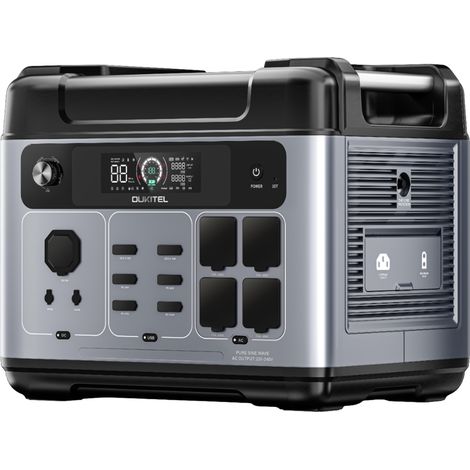 OUKITEL P2001E Plus Portable Power Station 2400W 2048Wh
