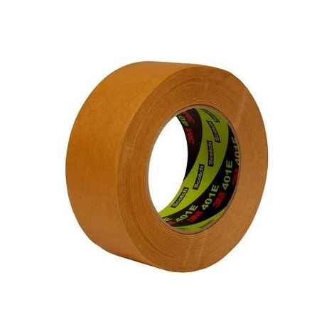 Ruban de masquage Papier crépon 3M 401, 48mm x 50m, Marron ( Prix pour 1 )
