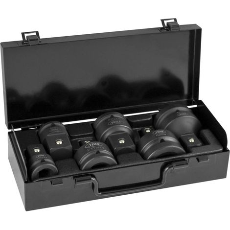 Utensili a percussione jbm impact adapter set 6 pezzi acciaio cromo-molibdeno
