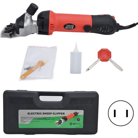 Tondeuse électrique 690W pour mouton, kit de tonte animale réglable, machine agricole, prise US 110V 60Hz (1/5)