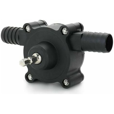 Portable miniature self-priming pump household water pump hand drill DC water pump diesel pump self-priming centrifugal pump (1/5)