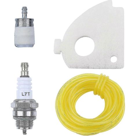 Filtre à air pour Dolmar PS-34 pour Husqvarna 268, pièces de chaîne avec bougie L7T/BPMR7A 610-717, filtre à carburant, durite d'huile 1 m / 2,5 mm x 5 mm pour Dolmar PS (1/5)