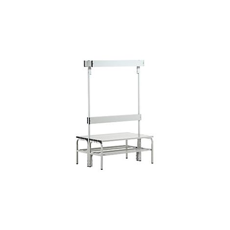 Sypro  Panca in acciaio inox per spogliatoi  alt x prof 1650 x