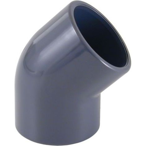 Codo PVC Cepex 01748 45 grados conexión solvente
