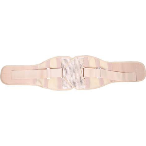 Sangle Lombaire Respirante Protection Dos Colonne Vertébrale avec Plaques Aluminium Soutien Taille (1/5)