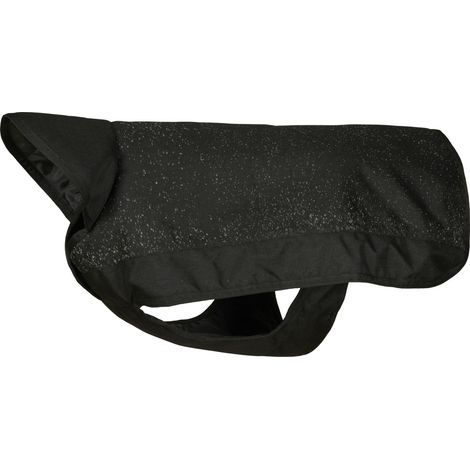 Horse Guard reflektierender Hundemantel, wasserdicht - schwarz - 60 cm