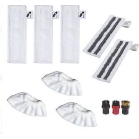 Accesorios para limpiadores a vapor Kärcher Kach SC1, SC2, SC4, SC5: paño de limpieza a vapor, paño de nailon, cepillo de cobre (1/5)