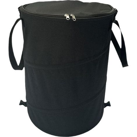 Poubelle de jardin pliable, poubelle pliante, sac à déchets de feuilles de jardin Poubelle pop-up for ordures avec couvercle à fermeture éclair Sacs de jardinage robustes for la collecte des feuilles (1/5)