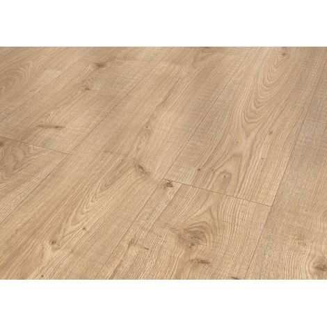 Classen Laminat Megaloc Aquaprotect XL Eiche sägerau natur LHD Laminat (1/3)