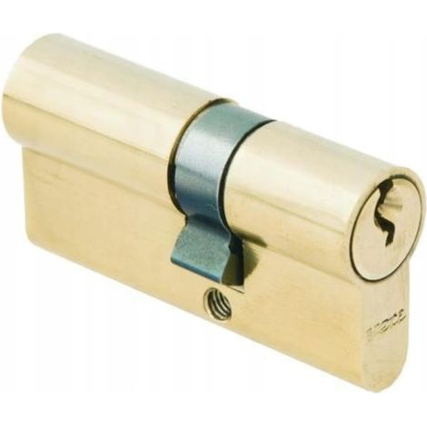 Inserto de cerradura de puerta 26/35 de latón macizo