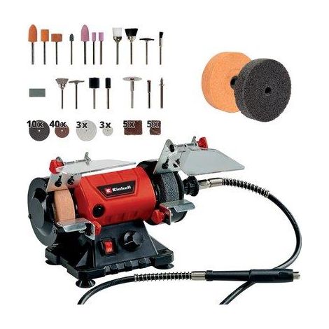 SMERIGLIATRICE DA BANCO TCXG 75 KIT EINHELL  VOLT 230 WATT 150  MM 75