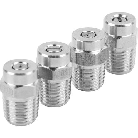 4 Buses de Pulvérisation Filetées pour Voiture, Nettoyeur Haute Pression, Remplacement Professionnel, Lot de 4 (1/5)