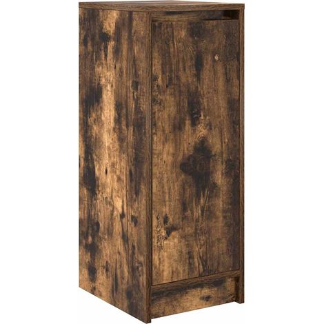 Maison Exclusive - Scarpiera Rovere Fumo 29,5x34x76 cm in Legno Multistrato