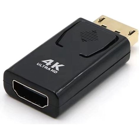 Adaptateur Displayport vers HDMI - 4K 60 Hz - Unidirectionnel - Pour Ordinateur Portable et Écran - 1 Pièce (1/5)