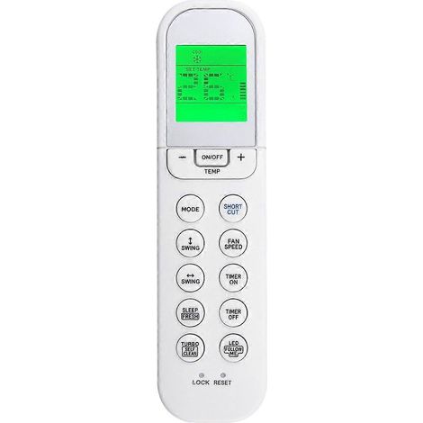 Fernbedienung für Klimaanlage kompatibel mit Midea RG36A11 BGEF (1/5)