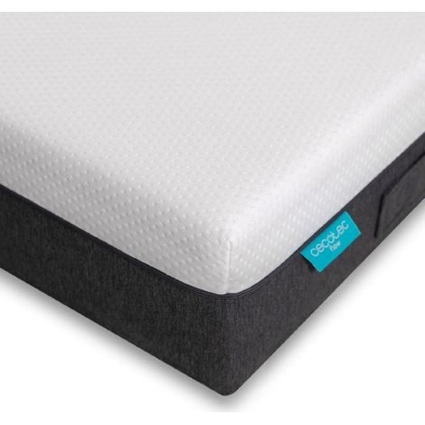 Cecotec Colchón Viscoelástico y Enfundable Flow Hybrid 90x200. Muelles Ensacados SpringCore Altura 25 cm Firmeza Alta SeparateMuv MorphoAdapt (1/5)