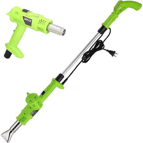Bruciatore Erba Elettrico 2000W Doppio Manico 3in1 Disebante Termico Erbacce