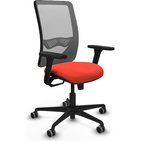 Chaise de bureau piqueras y crespo Zulema gris confort ergonomie (1/2)