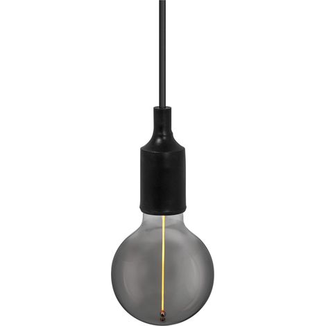 OSRAM Suspension Vintage 1906® BELL E27, noire, max. 15 W LED, culot E27, rosace en forme d'entonnoir, suspension d'intérieur, à combiner avec des lampes 1906 Vintage ou intelligentes (1/5)