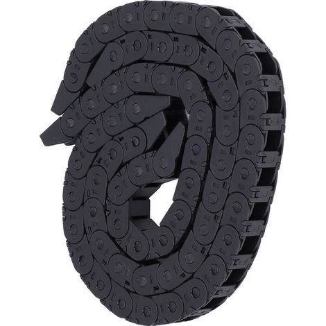 Lot de 3 chaînes porte-câbles pour imprimante 3D, 3 trous, en nylon ouvert, compatibles avec les câbles VORON 2.4.