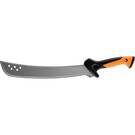 FISKARS falce professionale doppia lama per sterpaglie erbacce canneti