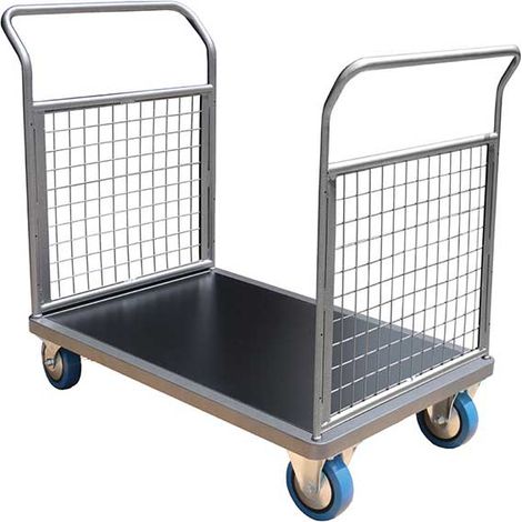 Carrello a griglia su 2 lati - Piano 1000x700mm - Carico max 500kg - CHM2T3