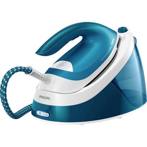 [GEBRAUCHT] B-Ware Philips Perfect Care Compact Essential Gc6840/20 Dampfbügelstation 2400 W Blau816 (1/2)