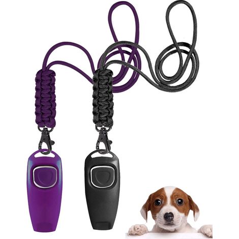 Sifflet Chien Rappel-Haute Fréquence, Rappel de Chien, Aides à la Formation Comportementale (Violet) (1/5)