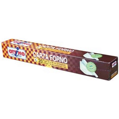 24PZ CARTA FORNO 20 FOGLI - cm.33x38
