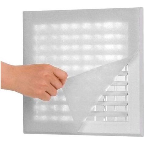 Kit filtre de ventilation pour prises d'air de chauffage et grilles de climatisation Filtre à air électrostatique en coton (1/4)