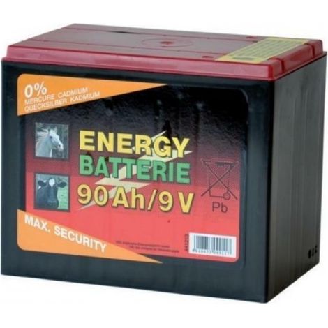 Pila 9v 55ah 5000h batteria per elettrificatori recinzioni elettrifiche