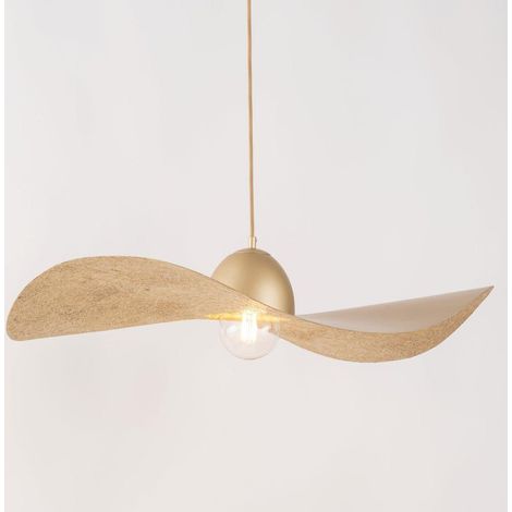Suspension design Kapello dorée Ø76 cm 1xE27 Sigma (1/3)