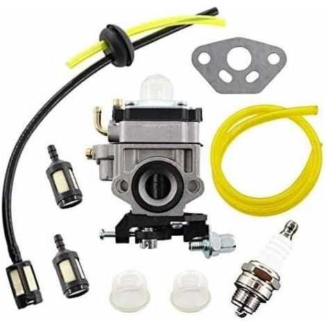 Carburetor Kit for AL-KO Brushcutters, Models BC410, BC4535, BC4125, with Fuel Line and Filter. - INHHUB (1/5)