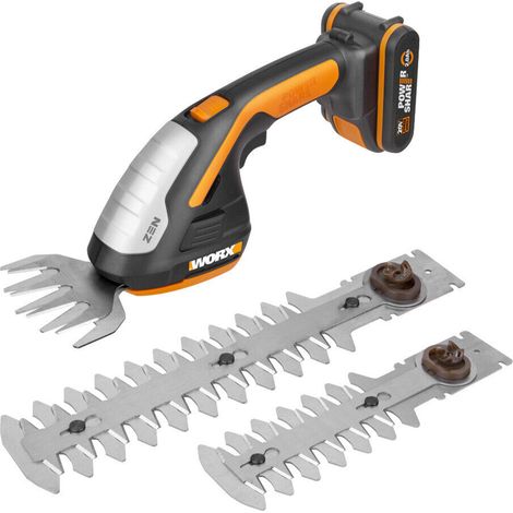 WORX WG801E Akku-Schere mit 2,0-Ah-Akku und Ladegerät (1/5)