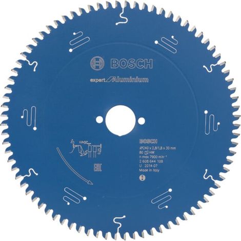 Lame de scie circulaire Bosch Expert pour aluminium 240 x 30 x 2,8 mm 80 (1/5)