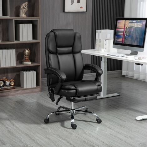 Poltrona ufficio massaggiante reclinabile OKMYHOME (1/4)