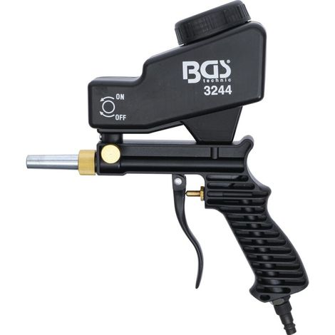 Pistolet De Sablage - Réservoir 600 Cm³ - Pression D'air 3 3 L S - Pour Surfaces Métalliques - 1 Pièce (1/5)