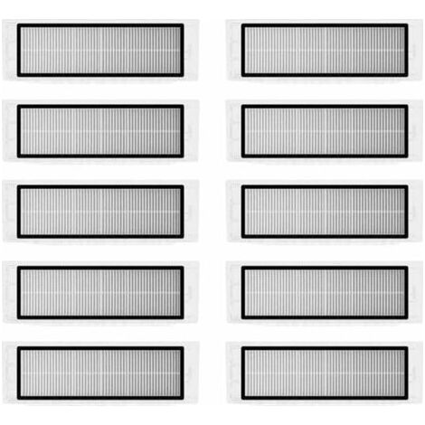 PA Lot de 10 Filtres HEPA Compatible Aspirateur Robot Modèles Série S et E Première Génération (1/4)