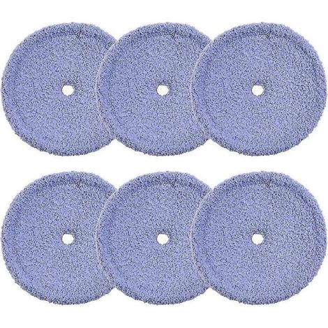 Tampons de nettoyage en microfibre lavables pour robot Everybot Edge Rs700 Rs500 Accessoires de remplacement