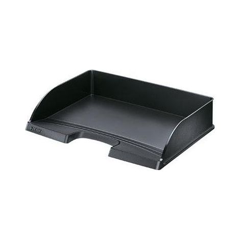 LEITZ Briefablage Leitz Plus DIN A4 quer Überbreit Polystyrol Farbe: schwarz (1/3)