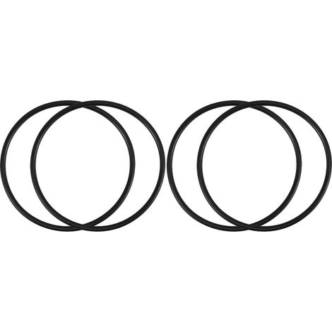 Joint d'étanchéité en caoutchouc série 2 pour filtre de pompe piscine. Protection efficace.