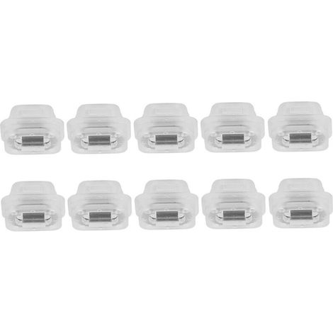 Clips d'œillets de garniture de porte durables translucides antirouille, œillets d'insertion 10 pièces, réparation E46 E90 E91 E92 E93 remplacement pour carte BMW