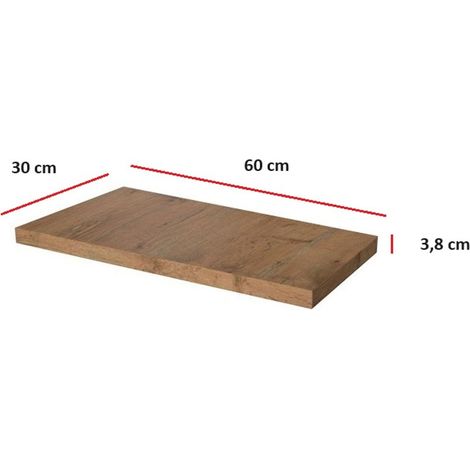 Arbeitsplatte 30 cm 38 mm Küchenzeile Küchenblock Eiche Lancelot Küche Vigo (1/2)