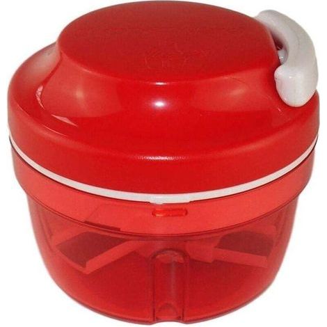 300ML Coupe-oignons Manuel, Hachoir Oignons, Coupe-lgumes Ail, Hachoir Oignons Multi-hachoirs pour Lgumes, Fruits, Oignons, Ail, compatible avec Turbo-Chef (1/4)