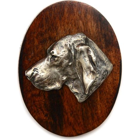 Pointer: un broche para exposición canina, un clip para un número de salida, un pin para perro de Art-Dog (1/4)
